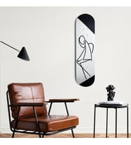 "Light" Kaykay Duvar Dekoru, Özel Tasarım Dekoratif Kaykay