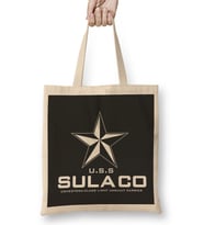 USS Star Sulaco Aliens Bez Çanta Uzun Saplı