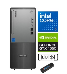 Lenovo Thinkcentre Neo 50T Gen 5 Intel Core I5 13400 48GB Ddr5 4tb SSD 4GB/GTX1650 WİN11PRO Masaüstü Blgisayar NEO12UB000ETRTXW20+ZETTAUSBBELLEK