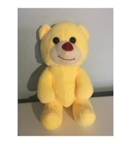 Sevimli Ayıcık Peluş Oyuncak 24 Cm (Çok Renkli)