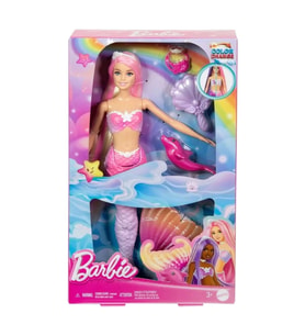 Barbie Barbie Renk Değiştiren Deniz Kızı ve Aksesuarları HRP97 HRP96