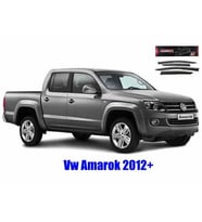 Vw Amarok Mugen Cam Rüzgarlığı 2012-2022 arası 4'lü Sunplex (Beyaz)