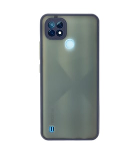 Realme C21 Kılıf Montreal Silikon Kapak - Lacivert