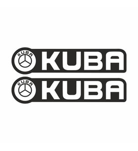 KUBA SİYAH CG DEPO YAN DAMLA STİCKER