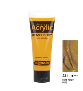 Bigpoint Akrilik Boya 75 ml Mars Yellow 231 