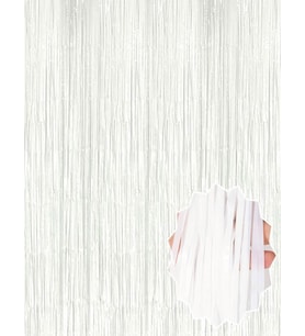 Soft Beyaz Renk Duvar ve Kapı Perdesi İthal 100x200 cm