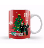 Thomson and Thompson Around The Christmas Tree Tintin Kupa Bardak Porselen