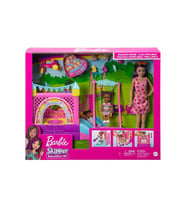 HHB67 Barbie  Bebek Bakıcısı Skipper Oyun Evi Seti