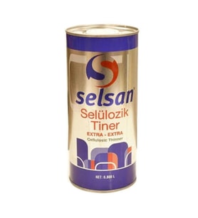 SELSAN SELÜLOZİK TİNER 1/1 (Çok Renkli)