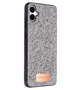 Galaxy A06 Bright Simli Kapak - Gümüş