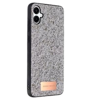 Galaxy A06 Bright Simli Kapak - Gümüş