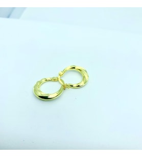 Gökdeniz 925 Burgu Model 925 Ayar Gold Hediyelik Kadın Küpe
