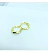 Gökdeniz 925 Burgu Model 925 Ayar Gold Hediyelik Kadın Küpe