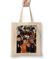Karasuno Team Volleyball Anime Final Season Bez Çanta Uzun Saplı