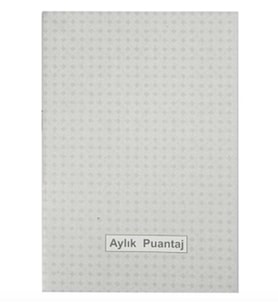 Dilman Aylık Puantaj Defteri Küçük - 5 adet