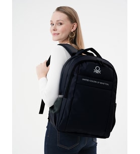 Siyah Unisex Günlük Kullanım Sırt Çantası
