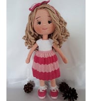 Buse Bebek Amigurumi Organik Oyuncak