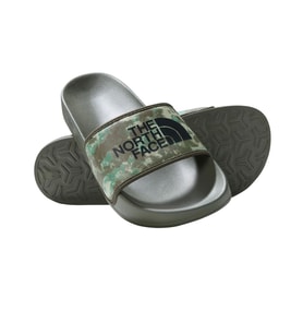 The North Face M BASE CAMP SLIDE III Erkek Ayakkabı NF0A4T2RIYL1 (Yeşil)