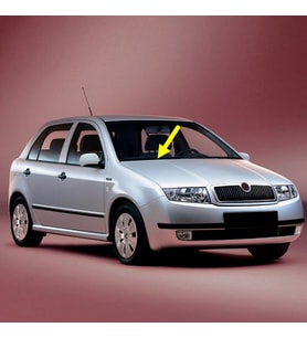 Skoda Fabia MK1 2000-2008 Ön Cam Sağ Silecek Kolu 6Y1955410