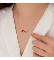 Gümüş Habibi Kolye 925 Ayar (Karışık)