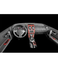 Meriç® Nissan Qashqai Ön Torpido Kaplama Maun 19 Parça 2011-2012 (Maun)