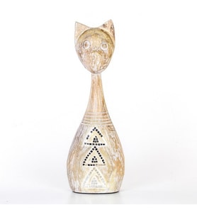 Euro Flora Ahşap Kedi Biblosu 17,5x8x51,5 Cm