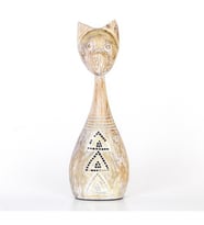 Euro Flora Ahşap Kedi Biblosu 17,5x8x51,5 Cm