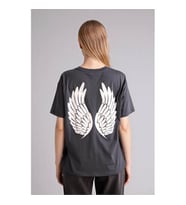 Defacto 26Y801000359 Antrasit Kadın T-Shirt G9618AX/AR191