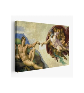 Ademin Yaratılışı Tablosu - The Creation of Adam-6631