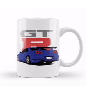 Nissan  Skyline Kupa Bardak Porselen