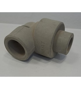 PPRC KUYRUKLU DİRSEK 90° Ø20  GRİ ( FIRAT )