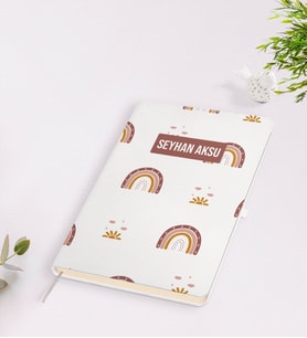 Kişiye Özel İsimli Beyaz Defter-23