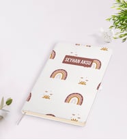 Kişiye Özel İsimli Beyaz Defter-23