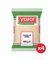 Yazar Dolmalık Kırık Pirinç 900 Gr. x 4 Adet