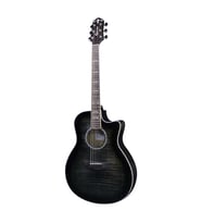 CRAFTER NOBLE TBK SMALL JUMBO ELEKTRO AKUSTİK GİTAR – TRANSPARENT BLACK SUNBURST