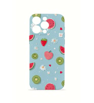iPhone 15 Pro Max Vorian İnce Kamera Korumalı Mika Kılıf Fruit Confetti Sky