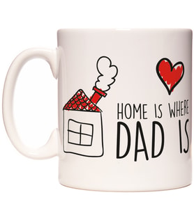 Babalar Günü Home is Where Dad is Kupa Bardak