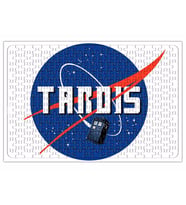 Doctor Who Tardis Nasa Logo Puzzle 240 Parça Yapboz