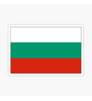 Bulgaria Bulgaristan Bayrak 19CM Araba Leptop Etiket