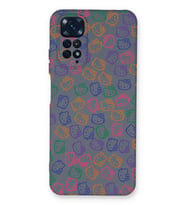 Xiaomi Redmi Note 11 Pro Uyumlu Lansman Kılıf Hello Kitty Tasarımlı İçi Kadife Kapak-Petrol Mavisi (Şeffaf)