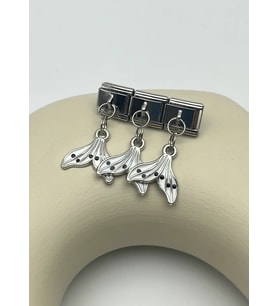 Çelik Silver Kuyruk Sallantılı Nomi Charm - 25crm103
