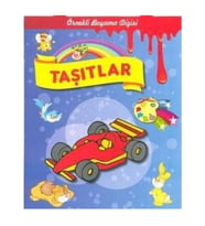 Taşıtlar Örnekli Boyama Parıltı Yayınları