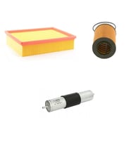 Bosch Filtre Bakım Seti BMW 3 SERİSİ E46 325 i Benzin 1998-2001 Hava + Yağ f. + Yakıt Filtre Bosch