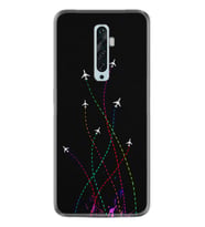 Oppo Reno 2Z 4 Lite 4 Pro 5 6 7 A31 Kılıf Desemli Silikon Line Planet 1736