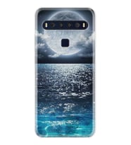 TCL 10L 10 Plus 10SE 20E 20SE 30SE L7 Kılıf Desemli Silikon Great Moon 1301