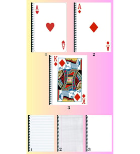 As kare papaz 3 adet defter A4 büyük boy çizgili_kareli_çizgisiz