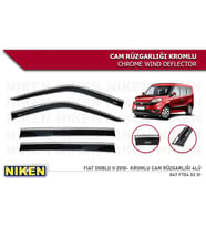 FİAT DOBLO 2010 2011 2012 2013 2014 2015 2016 2017 2018 2019 2020  MODEL NIKEN KROMLU CAM RÜZGARLIĞI