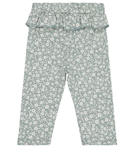 Civil Baby Çiçek Empirme 6-18 Ay Tek Alt Bebe - Yeşil 6-9 Ay