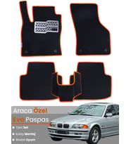 BMW 3 SERİSİ E46 (1997-2006) Uyumlu EVA Paspas Tam Set–Araca Özel,Su Geçirmez,Kolay Montaj