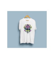 Oversize Vintage Las Vegas Tasarım Unisex T-shirt (Beyaz)